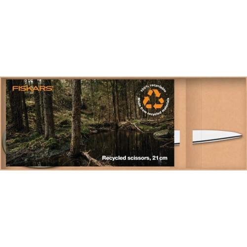 Fiskars Recyklované nožnice, 21 cm, darčekové balenie 1059075 Fiskars Recyklované nožnice, 21 cm, darčekové balenie 1059075