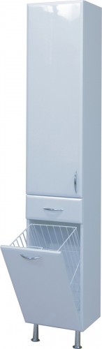 INTEDOOR AZZURRA vysoká kúpeľňová skrinka na dvoch nožičkách ľavá AZSV35LKN/63