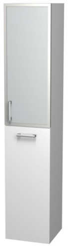 INTEDOOR NEW YORK vysoká kúpeľňová skrinka 35 cm, závesná pravá, biela NYSVG35PK/01 