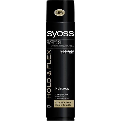 SYOSS Hold & Flex lak na vlasy 300 ml SYOSS Hold & Flex lak na vlasy 300 ml