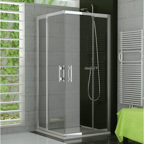 RONAL TED2 TOP-Line rohový vstup 120cm, pravý diel, farba * / Mastercarré TED2D1200SF30