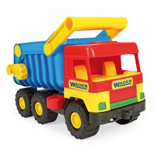 Auto middle Truck sklápač, plast, 38cm, Wader 89032051 Auto middle Truck sklápač, plast, 38cm, Wader 89032051
