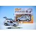 Auto polície, kov, 13cm, česky hovoriaci, na batérie, so svetlom 00065713