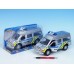 Auto polícia plast 27cm na zotrvačník 00060775