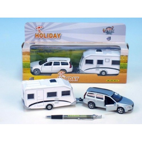 Auto Volvo V70, kov, s prívesom, 13 cm, na spätné natiahnutie 00025348