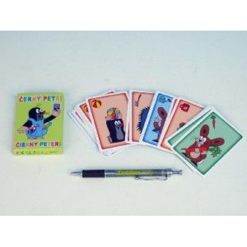 Čierny Peter Krtko spoločenská hra - karty v papierovej škatuľke 10702764