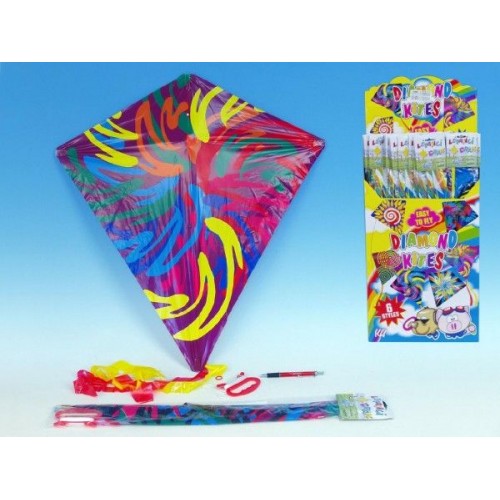 Drak Diamant, plast, 61x66cm, 6 rôznych druhov 49119175 Drak Diamant, plast, 61x66cm, 6 rôznych druhov 49119175