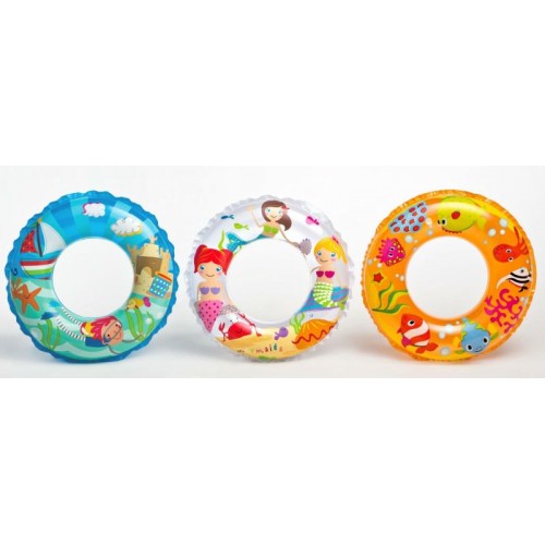 INTEX Kruh nafukovací 61cm, mix farieb 00830043 INTEX Kruh nafukovací 61cm, mix farieb 00830043