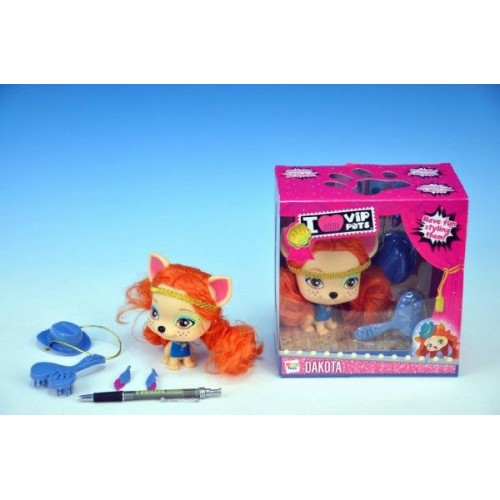 Maznáčik Dakota VIP PETS 11cm s doplnkami 00028916 Maznáčik Dakota VIP PETS 11cm s doplnkami 00028916