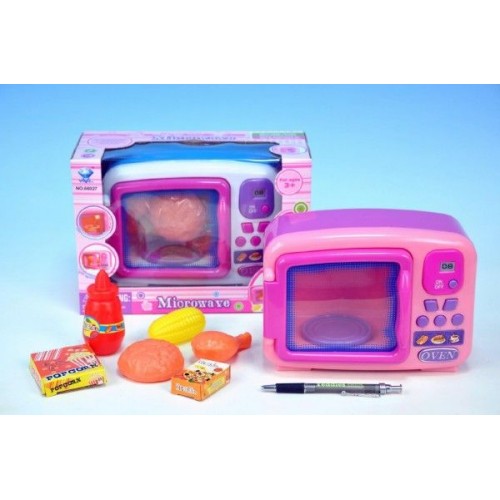 Mikrovlnná rúra 20x15cm na batérie so zvukom so svetlom 00088213 Mikrovlnná rúra 20x15cm na batérie so zvukom so svetlom 00088213