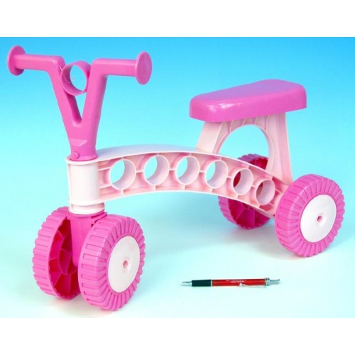 Odrážadlo Rolocykl ružové, výška sedadla 27cm 43007176 Odrážadlo Rolocykl ružové, výška sedadla 27cm 43007176