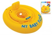 INTEX Baby Plávajúcí kruh so sedátkom 70 cm 56585