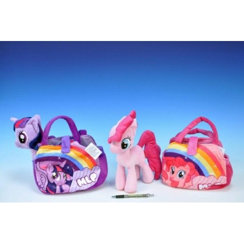 KMS Poník "My Little Pony" plyš 25cm + taška / kabelka plyš 00029112