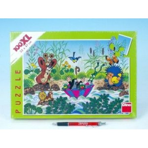 Puzzle Krtko Krtkova plavba 47x33cm 100 dielikov XXL 21343061