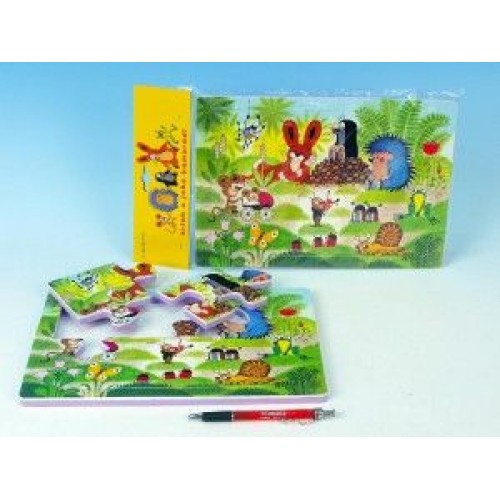 Penové puzzle Krtko 30x21cm 6ks 35020501