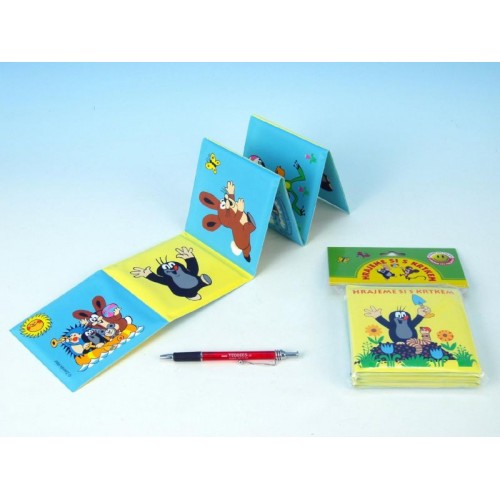 Rozkladacie knižka Krtko plast 12x12cm 49170603