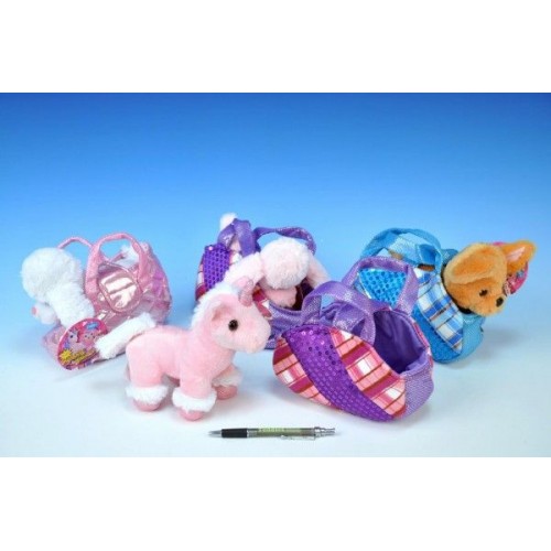 Zvieratko plyš 20 cm v taške 00541109 Zvieratko plyš 20 cm v taške 00541109