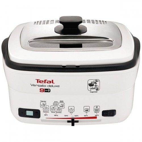 TEFAL Versalio De Luxe fritéza multifunkčné fritéza 9v1 biela FR495070