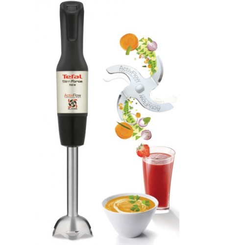 TEFAL Slimforce tyčový mixér metalická šampaň / čierna HB850A38
