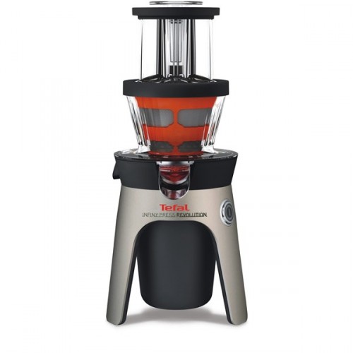 TEFAL Infini Press Revolution odšťavovač metalická šampaň / čierna ZC500H38