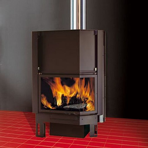 EDILKAMIN TEKNO 2 V bočnej krbová vložka, s ventilátorom, ľavé 430650 EDILKAMIN TEKNO 2 V bočnej krbová vložka, s ventilátorom, ľavé 430650