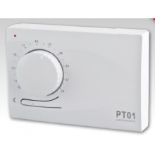 ELEKTROBOCK Elektronický priestorový termostat s automatickým nočným útlmom PT01
