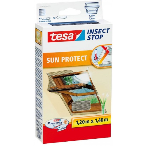 TESA Insect Stop Sieť proti hmyzu do strešného okna COMFORT, odrážajúce slnečné lúče 55924