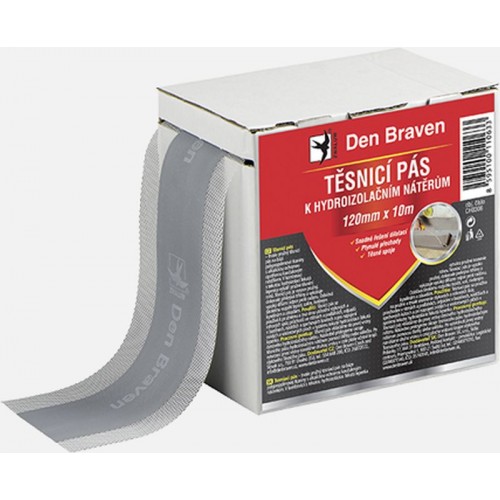 DEN BRAVEN Tesniaci pás S-T Profi 120 mm x 10 m sivá CH0306