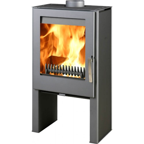 THORMA KIRUNA II Krbové kachle sivá / čierna