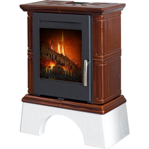 THORMA LANDSHUT Krbové kachle sivá / tmavohnedá