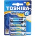 TOSHIBA Alkalická batéria LR6 4BP AA Alpha 35040095
