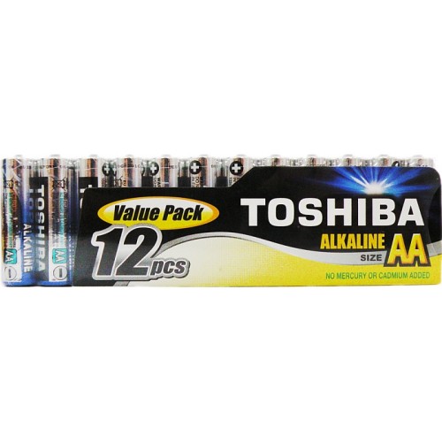TOSHIBA Alkalické batérie G LR6 12S MP-12 AA 35040113