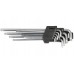 Kľúče zástrčné Torx T10 - T50, sada 9 dielov, 100-00610