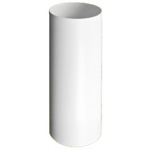 Vzduchotechnika kruhové plastové potrubie pr. 100 mm dĺžky 1.0 m KO100-1.0