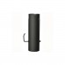 Rúrka dymovodu s klapkou 160mm/250mm (2) čierna