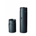 Rúrka dymovodu s čistiacim otvorom 130mm/250mm (1,5) antracit