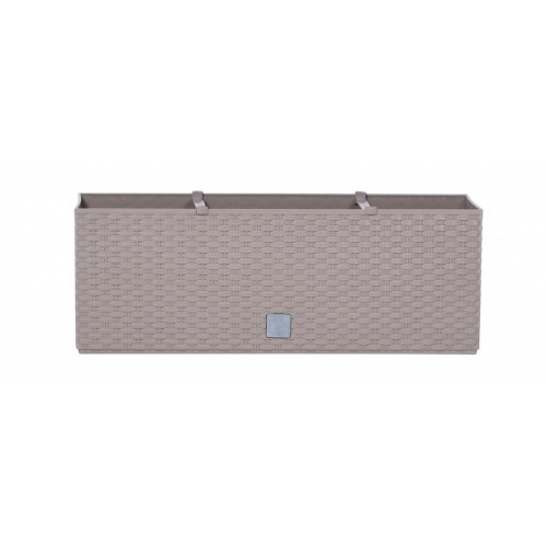 Prosperplast RATO CASE Truhlík so zavlažovaním 60x25x24cm, mocca DRTC600