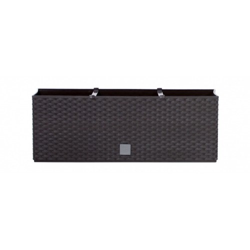 Prosperplast RATO CASE Truhlík so zavlažovaním 60x25x24cm, umbra DRTC600