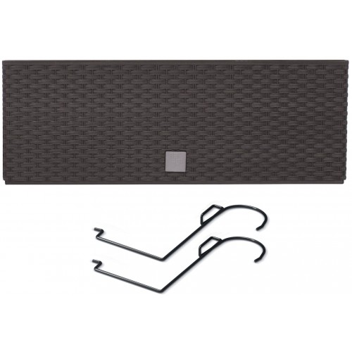 Prosperplast RATO CASE W Truhlík závesný s hákmi 39,5x18,5x19,5cm, antracit DRC400W Prosperplast RATO CASE W Truhlík závesný s hákmi 39,5x18,5x19,5cm, antracit DRC400W