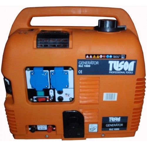 Tuson ELC 1000 benzínová elektrocentrála 750W OHV, AVR, jednofázová