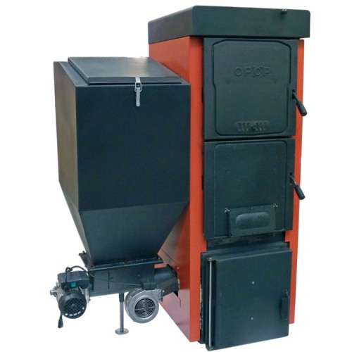 OPOP UNI K 5 liatinový automatický kotol na uhlie a peletky 27kW, komplet 7001039