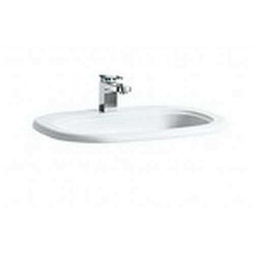 LAUFEN LB3 classic 1168.2.000.109.1 Zápustné umývadlo 65x49 cm, bez otvoru pre batériu