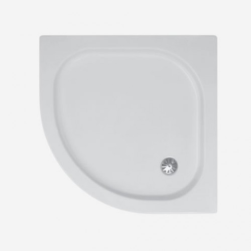 TEIKO Flores sprchová vanička 90 x 90 cm protisklz, R 50, biela V131090N32T05001
