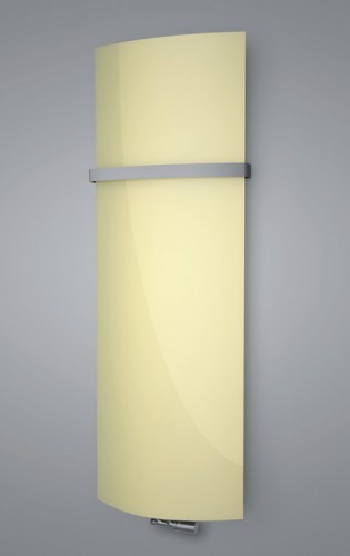 ISAN VARIANT GLASS sklenený designový radiátor 1810/620 pastel yellow DGAG 1810 0620 S