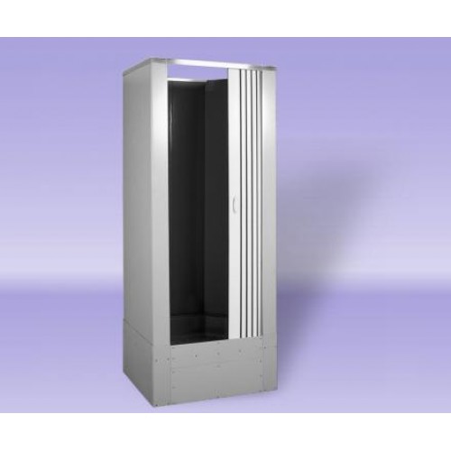 TEIKO DORA priemyselný sprchovací box s dverami 90x90 cm V404090N00T22000