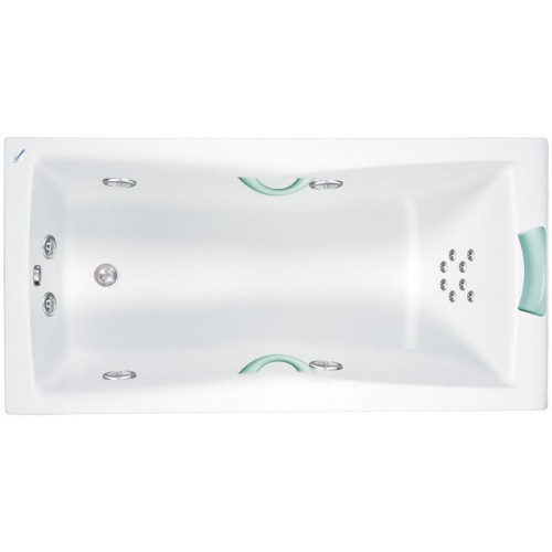 TEIKO Vaňa Vela obdĺžniková 150 x 75 cm - HTP systém ECO AIR V212150N04T01221