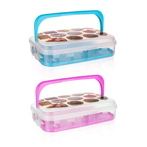 VETRO-PLUS Box na pečivo a cukrovinky 7 l, modrá 55045011