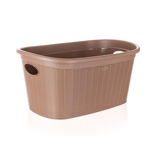 VETRO-PLUS RATTAN Kôš na čistú bielizeň 58x38x28cm 35 l, svetlo hnedý 55PRO175B VETRO-PLUS RATTAN Kôš na čistú bielizeň 58x38x28cm 35 l, svetlo hnedý 55PRO175B