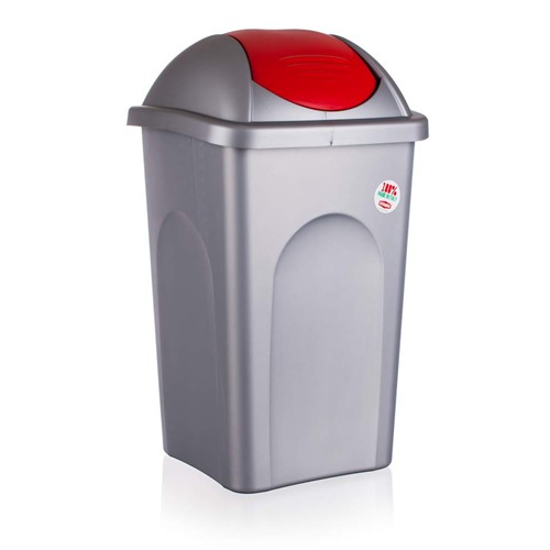 ETRO-PLUS Kôš odpadkový MP 60 l, červené veko 5570157 ETRO-PLUS Kôš odpadkový MP 60 l, červené veko 5570157