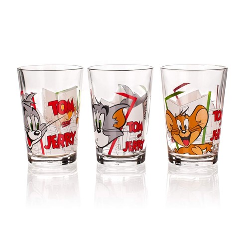 VETRO-PLUS ALANYA TOM A JERRY Sada pohárov 205 ml, 3 ks 331054202
